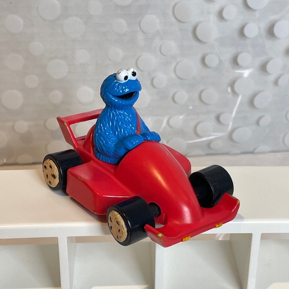 💕3 for $10- Sesame Street Cookie Monster 🍪Cookie mobile - Picture 1 of 6